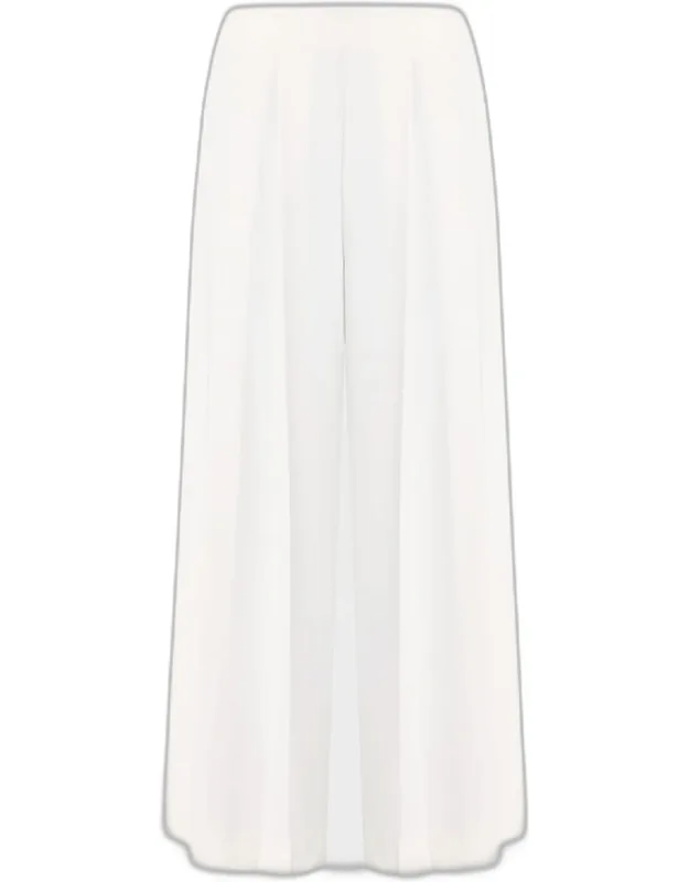 Cropped Pleated Pants