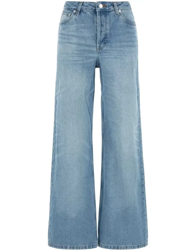 Denim Wide-leg Jeans