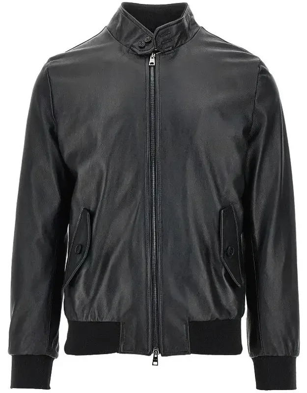 Nappa Leather New Ben Bomber Jacket