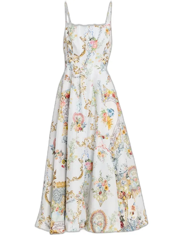 Sweetheart Corset Maxi Dress