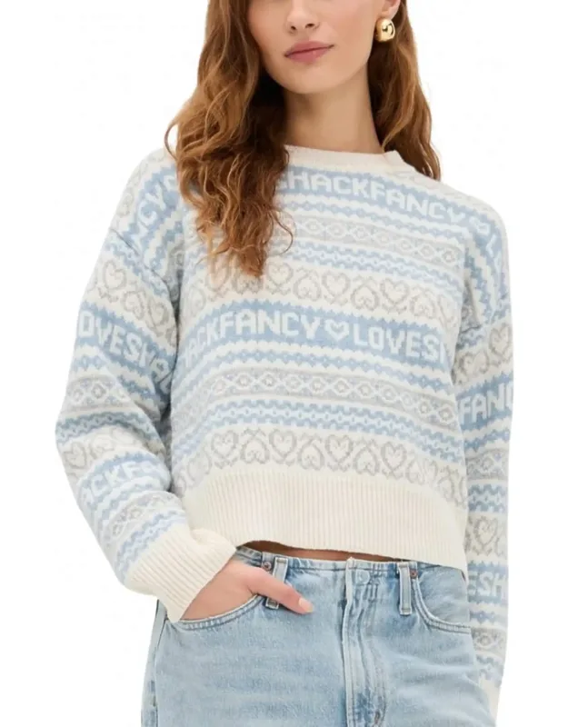 Emberly Wool Fair Isle Pullover