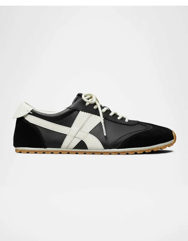 Hank Field Leather & Suede Low-top Sneakers