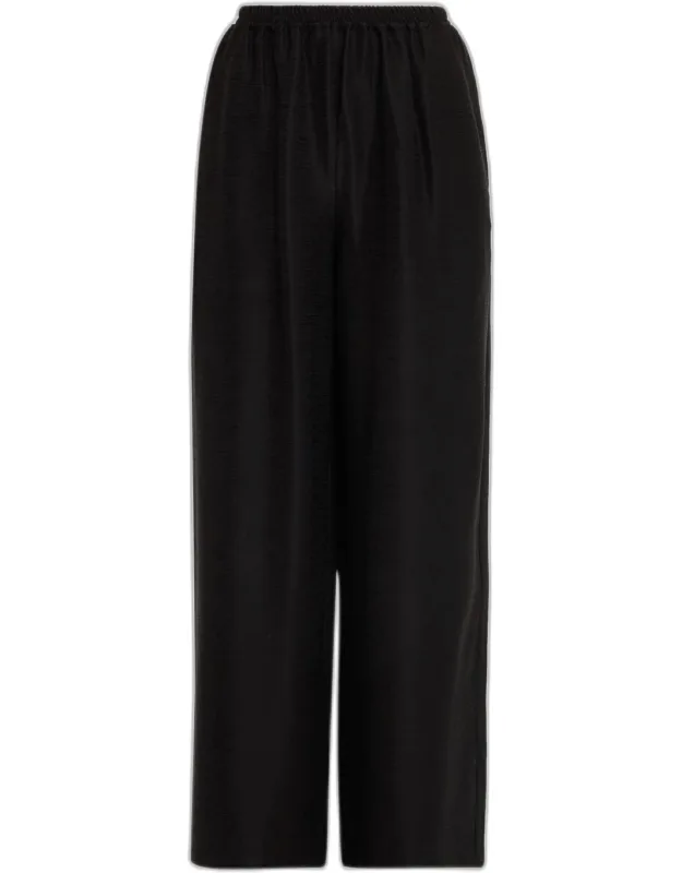 Linen Flared Trousers
