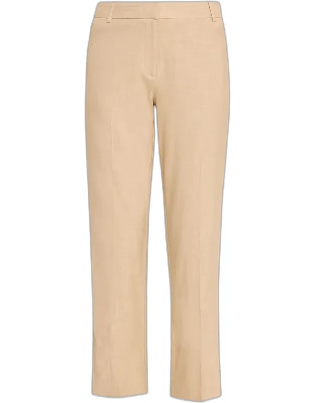 Cropped Slim-leg Pants