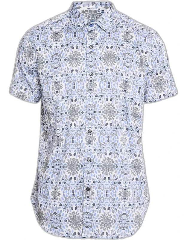 Amagansett Satin Short-sleeve Shirt