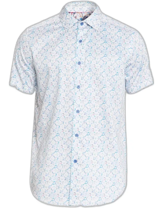 Bramston Geometric Short-sleeve Shirt
