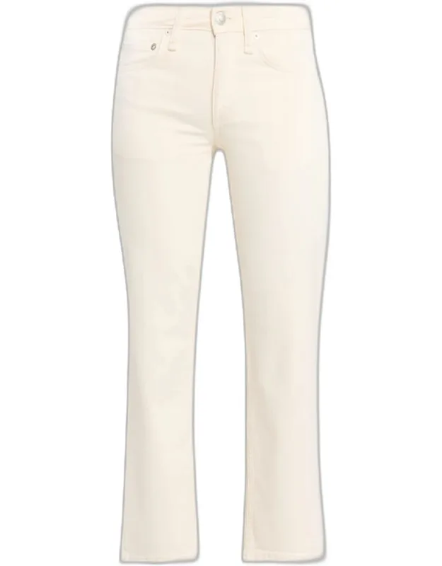 Harlow Low-rise Ankle Straight Jeans