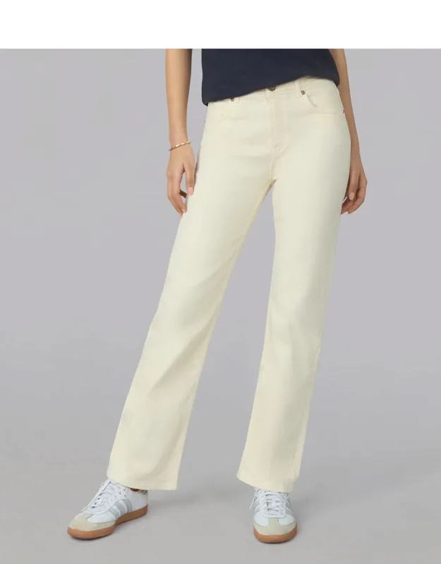 High Rise Straight Jeans