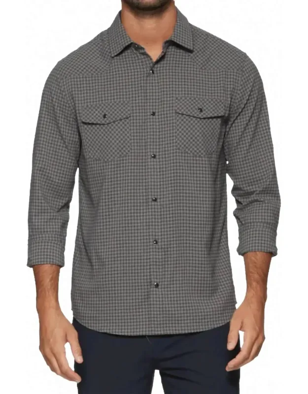 Long Sleeve Performance Button Down Shirt