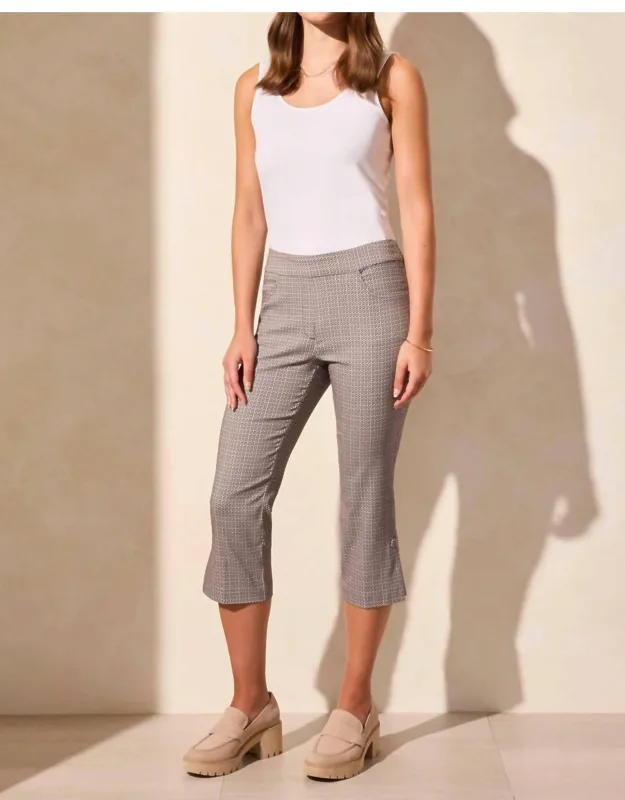 Bengaline Capri Pants
