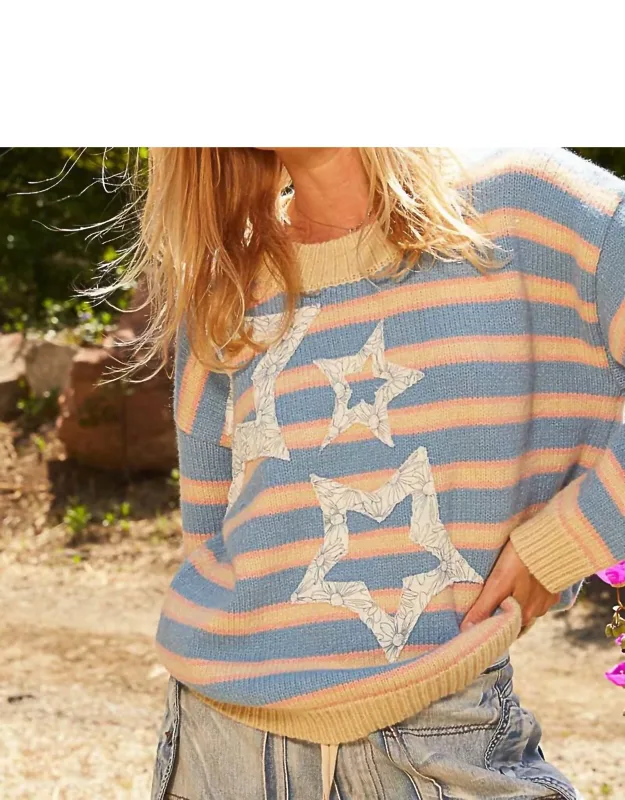 Star Patch Sweater
