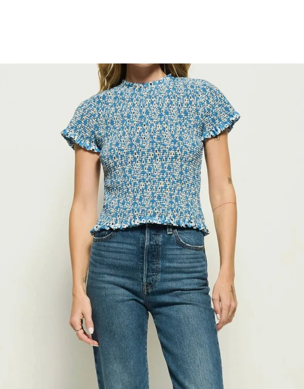 Evie Smocked Top