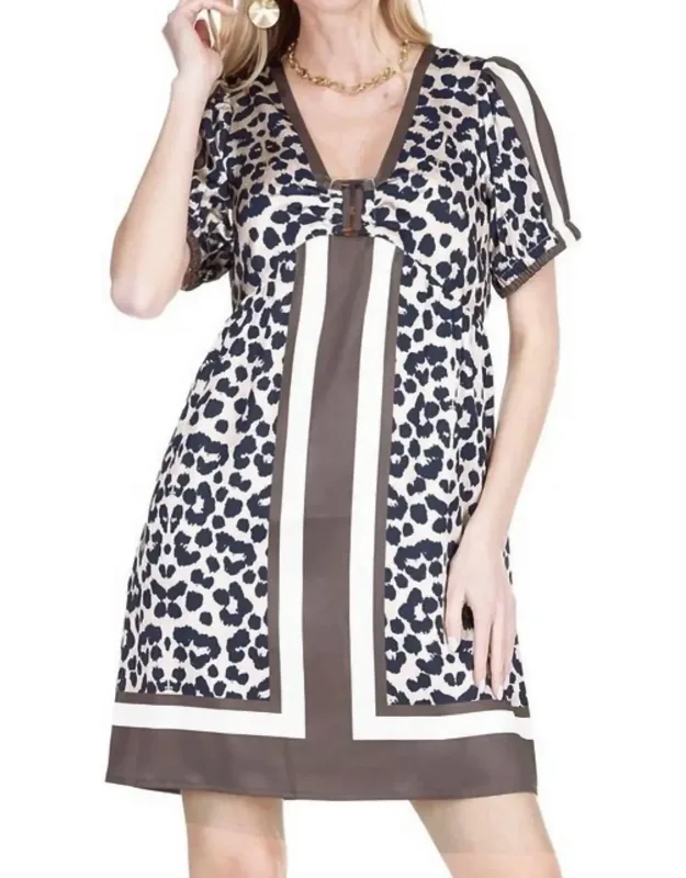V-neck Ring Dress