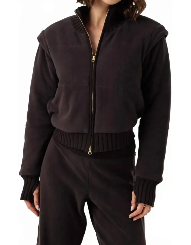 Long Sleeve Zip Up Jacket