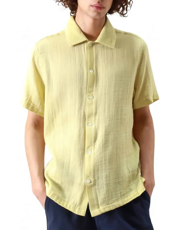 Busey Double Cloth Button Shirt