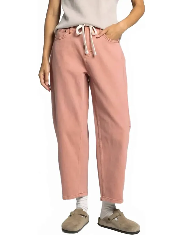 Anees Barrel Leg Pants