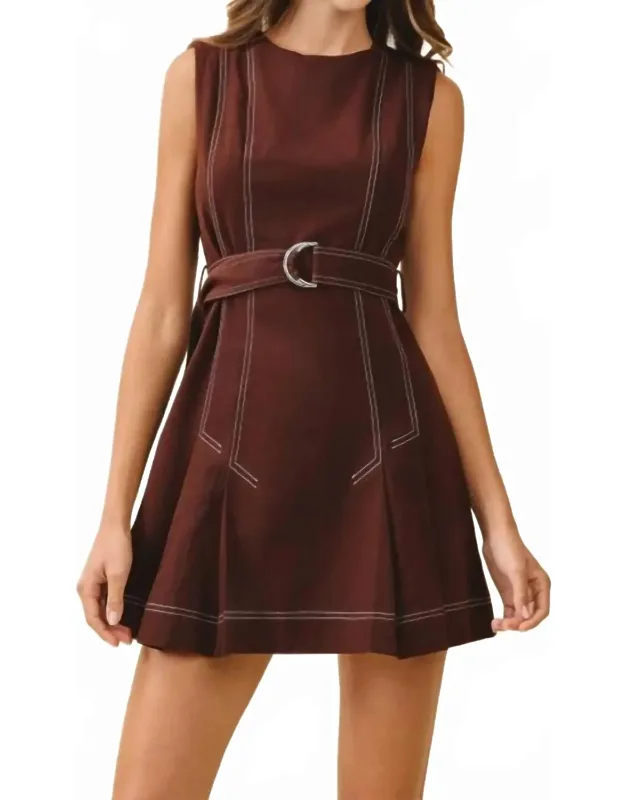 Sleeveless Mini Dress