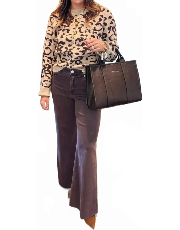 Gisela Print Pullover Sweater