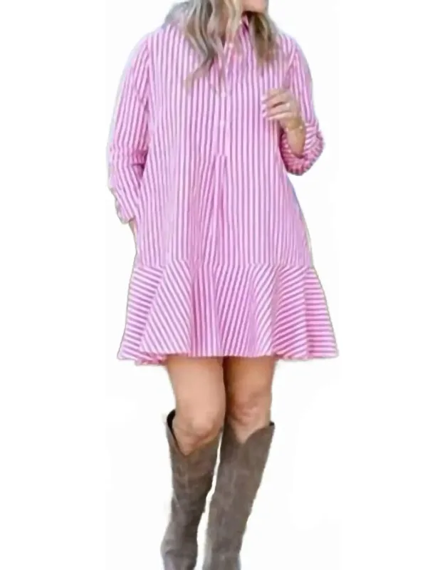 The Polly Shirt Dress