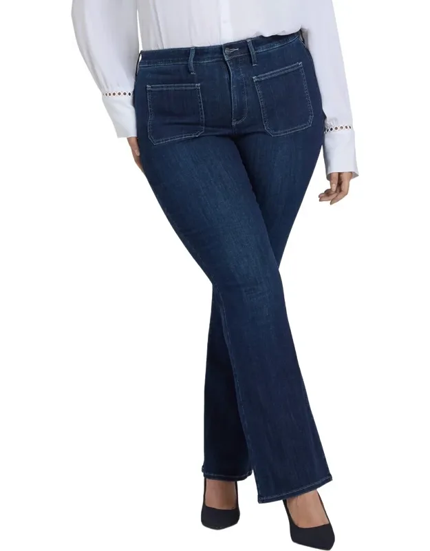 Ava Ink Skyline Flare Jeans