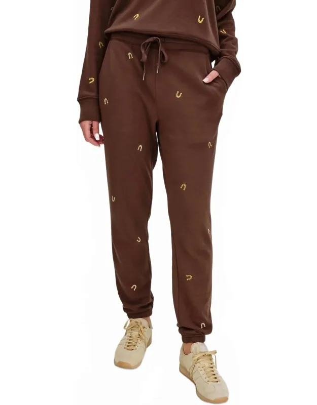 Kingston Sweatpants With Elastic Ankle And Drawstring Closure
