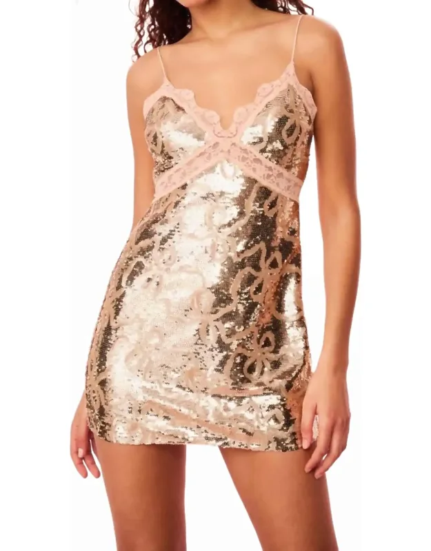Sequin Mini Dress