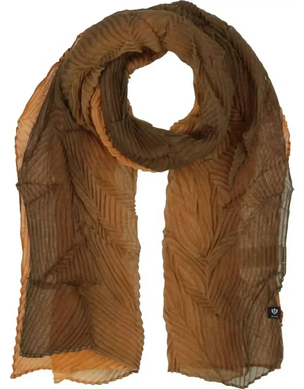 Ombre Plisse Scarf
