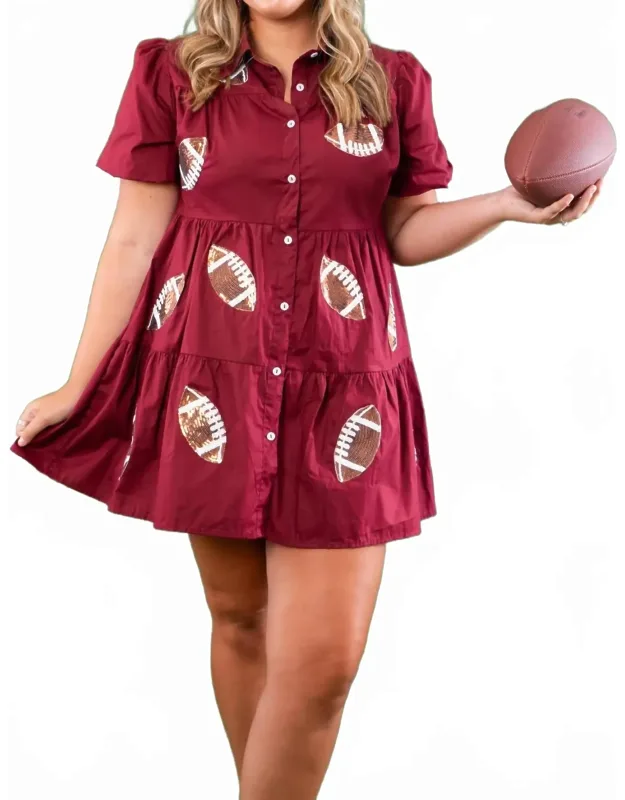 Sequin Football Dress