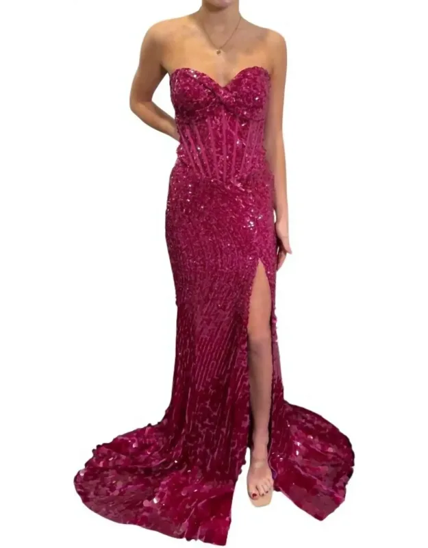 Long Formal Prom Dress Gown