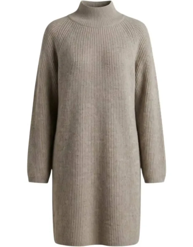 Mock Neck Sweater Dress