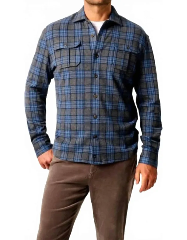 Waites Stretch Flannel Lodge Shirt