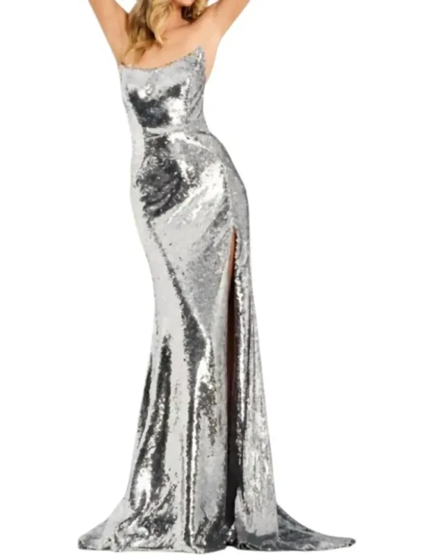 Long Formal Prom Dress Gown