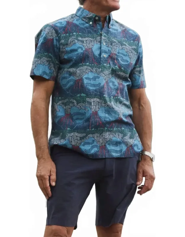 Lua Pele Button Front Shirt
