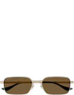 Metal Rectangle Sunglasses
