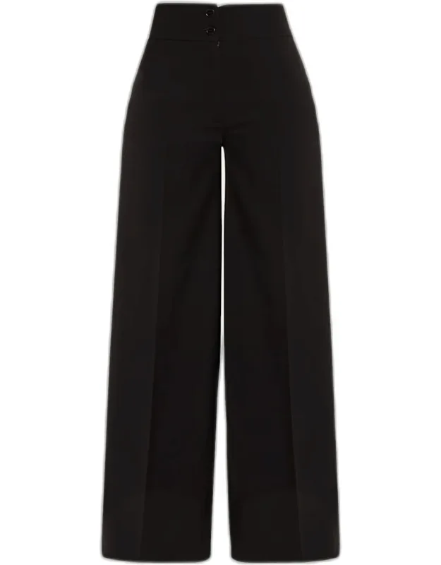 High-waist Wide-leg Pants