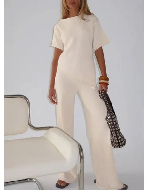 Knit Wide Leg Pants