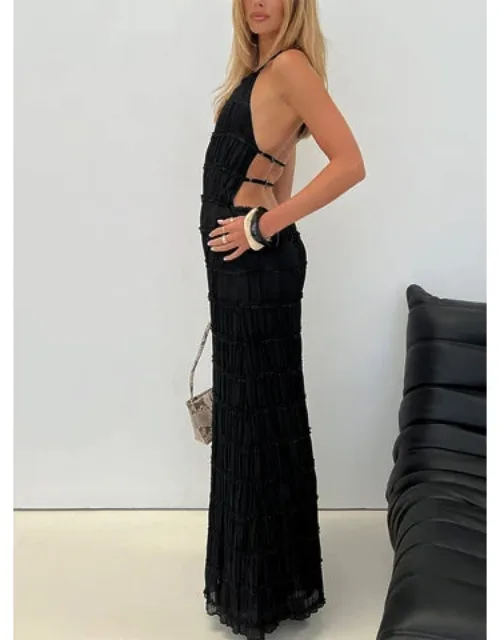 Klarissa Halter Maxi Dress