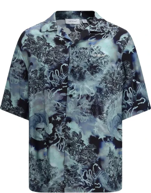 Printed Bowling Shirt