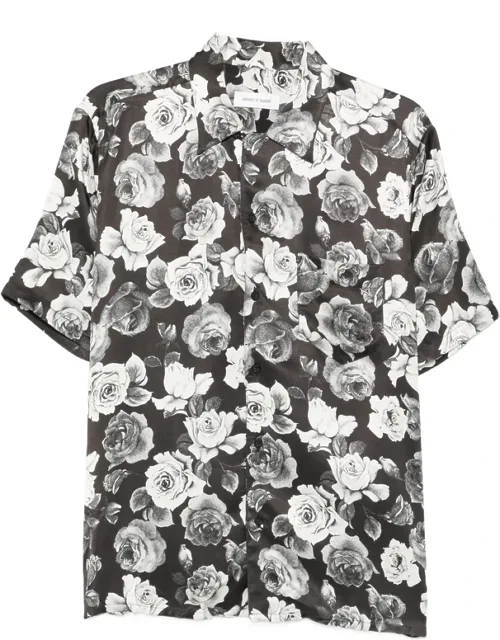 Rose-print Shirt