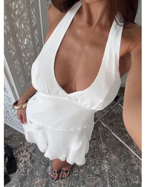 Valorie Halter Mini Dress