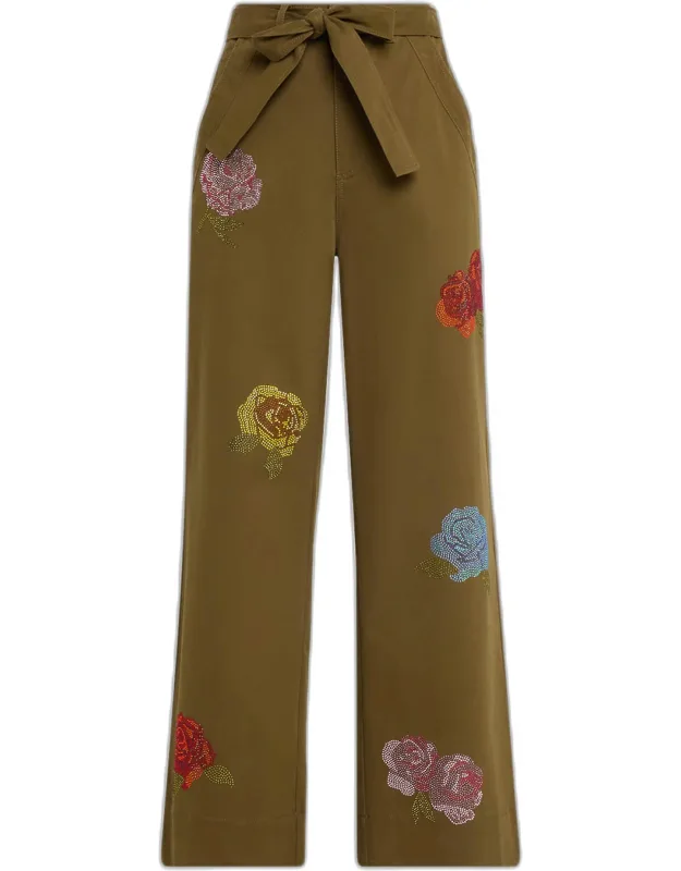Wide-leg Pants