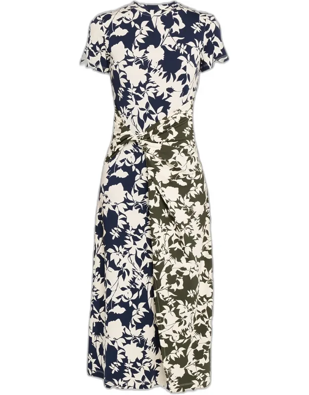 Printed Short-sleeve T-shirt Dress