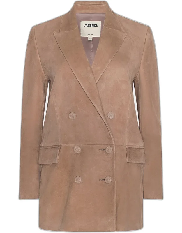 Relaxed Double-breasted Blazer