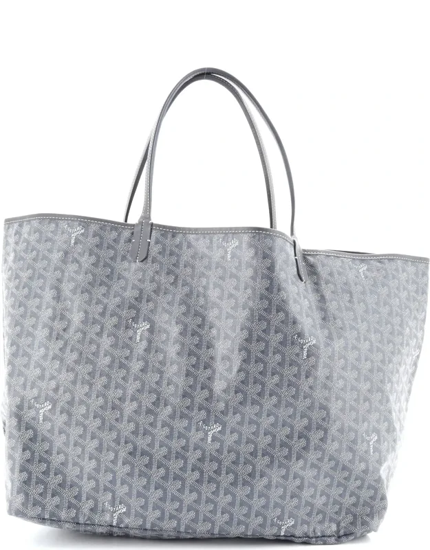 Saint Louis Tote Coated Canvas Gm With Minor Creases And Scuffs