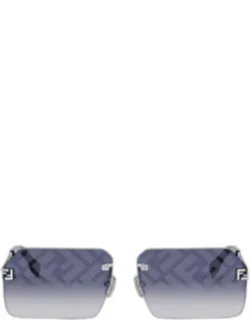 Ff-monogram Square Sunglasses