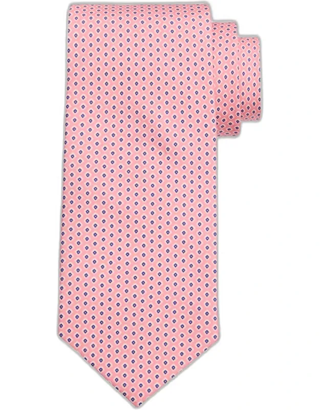 Micro-diamond Silk Tie