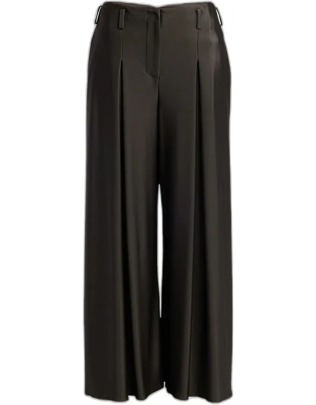 Flowy Pleated Trousers