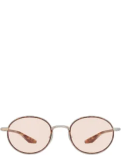 Caster Zyl And Titanium Round Sunglasses