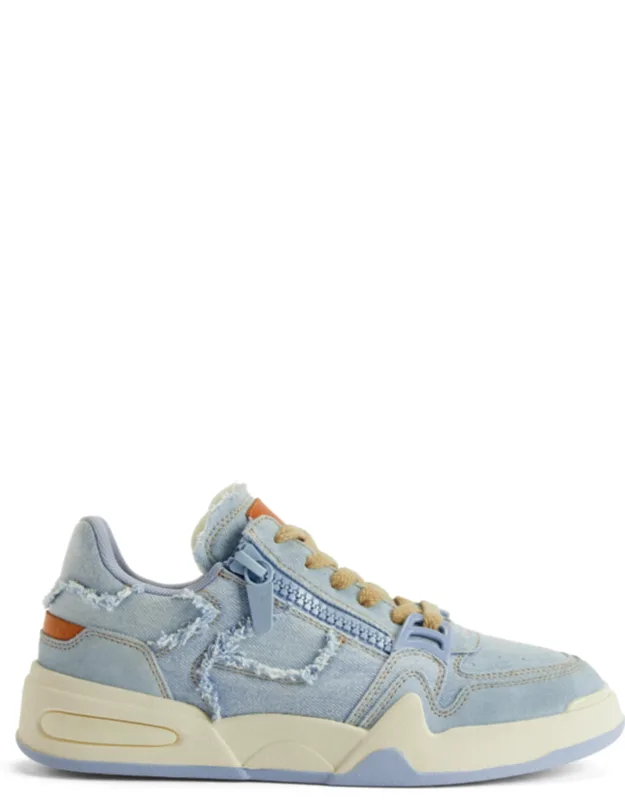 Gz-ghost Low-top Sneakers Bi-material Lace-up
