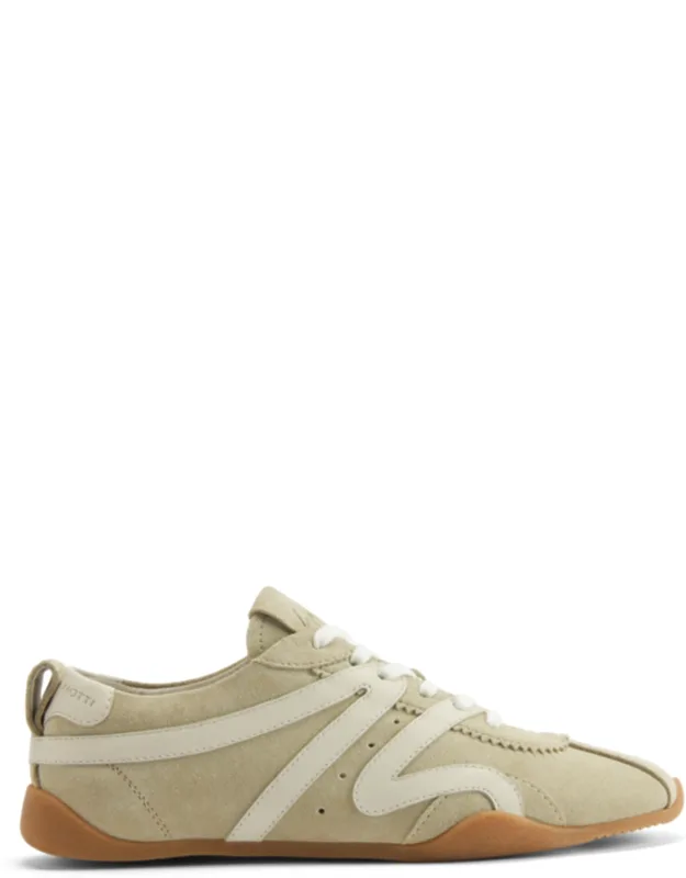 Giuseppe Zanotti Gz-top Low-top Sneakers In Suede And Cotton Laces